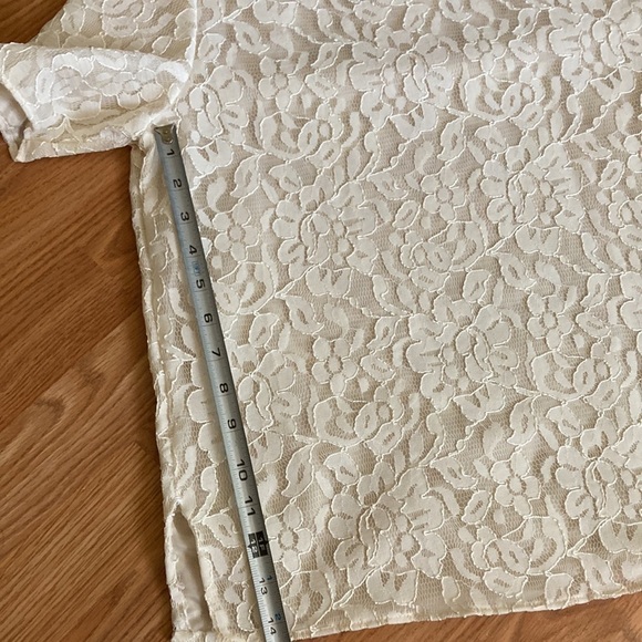 Vintage Fritz & Lloyd Lacey Floral Top - Picture 12 of 13